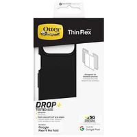 Étui rigide ajusté Thin Flex d'OtterBox pour Pixel 9 Pro Fold - Noir