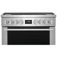 Electrolux 30" 4.6 Cu. Ft. Free-Standing True Convection Dual-Fuel Range (ECFD3068AS) - Stainless