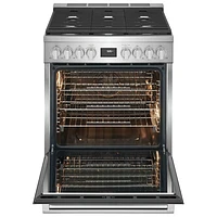 Electrolux 30" 4.6 Cu. Ft. Free-Standing True Convection Dual-Fuel Range (ECFD3068AS) - Stainless