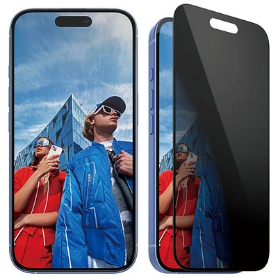 PanzerGlass Ultra-Wide Fit Privacy Glass Screen Protector for iPhone 16