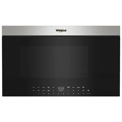 Whirlpool Over-The-Range Microwave with Air Fryer - 1.1 Cu. Ft. - Stainless Steel