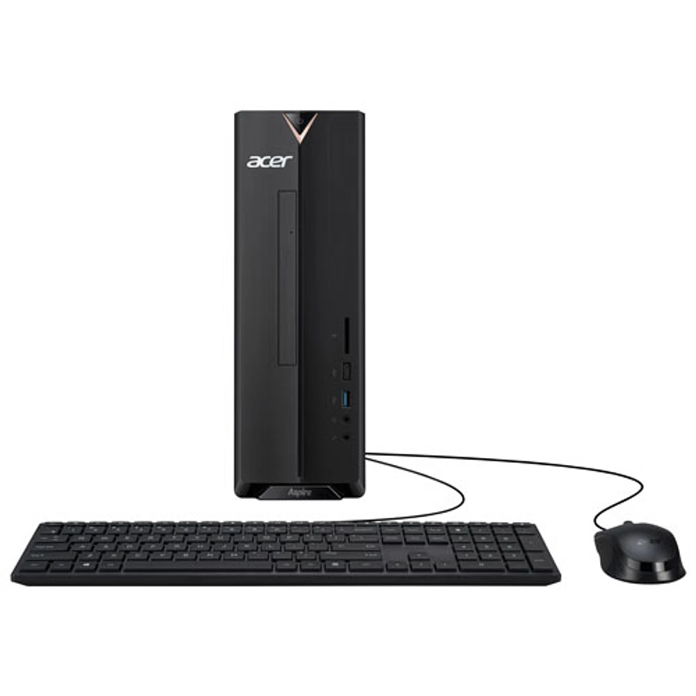 Ordinateur de bureau d'Acer - Noir (Pentium N6005 d'Intel/SSD 512 Go/RAM 8 Go/Windows 11)