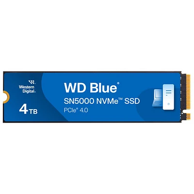 Disque SSD interne NVMe PCI-e SN5000 WD Blue (WDBS3F0040BNC-WRSN)