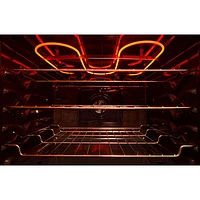 Whirlpool 30" 5.0 Cu. Ft. True Convection 5-Burner Freestanding Gas Range (WFGS7530RW) - White