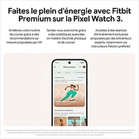 Google Pixel Watch 3 (GPS) 45mm Matte Black Aluminum Case with Obsidian Active Band