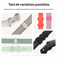 Google Pixel Watch 3 (GPS) 45mm Matte Black Aluminum Case with Obsidian Active Band