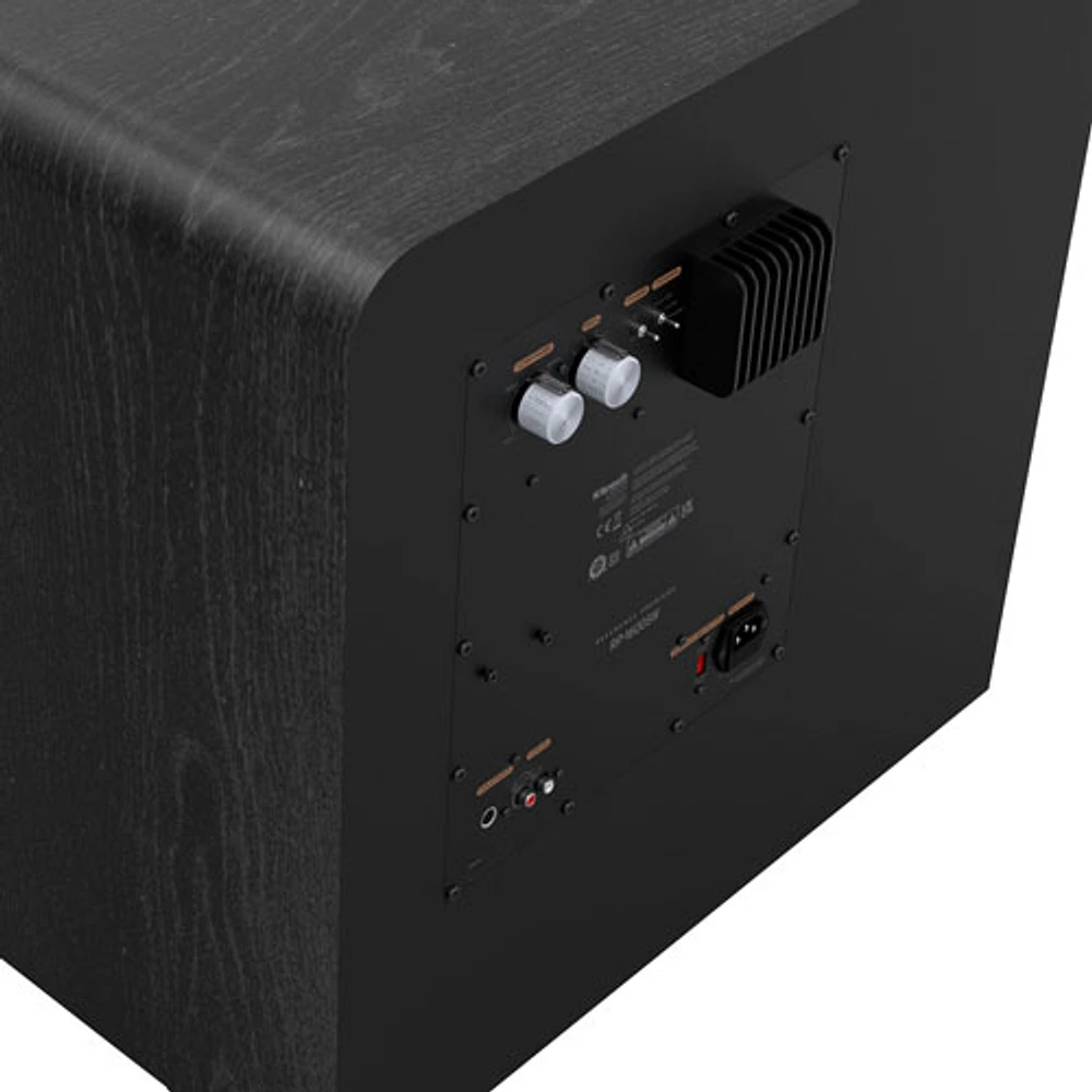 Haut-parleur d'extrêmes graves de 16 po et 1600 W RP1600SW de Klipsch - Vinyle ébène