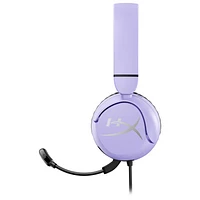 Casque d'écoute à isolation sonore Cloud Mini de HyperX - Lavande