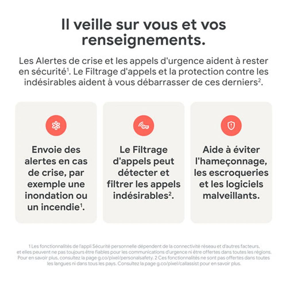 Pixel 9 Pro de 256 Go de Google avec TELUS - Noir volcanique - Financement mensuel