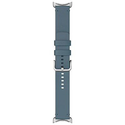 Google Pixel Watch 3 (45mm) Crafted Leather Band - Small - Moondust