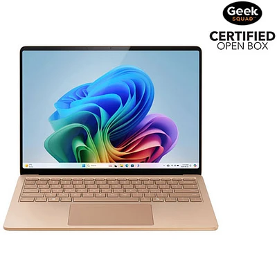 Boîte ouverte - Portable Surface Laptop Copilot+ PC à écran tactile de 13,8 po de Microsoft (Snapdragon X Elite/RAM 16 Go/SSD 512 Go