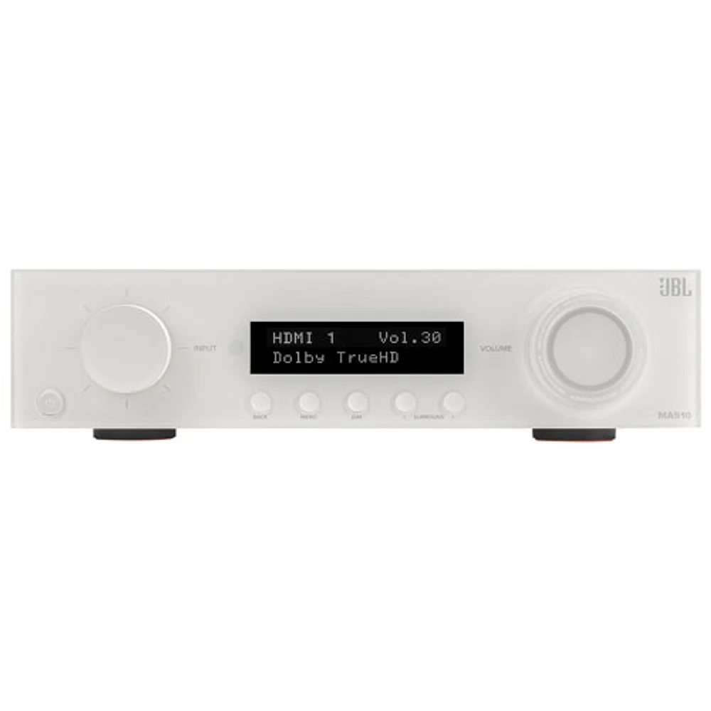 Récepteur AV réseau UHD 8K 5.2 canaux MA Series JBLMA510WHTAM de JBL - Blanc