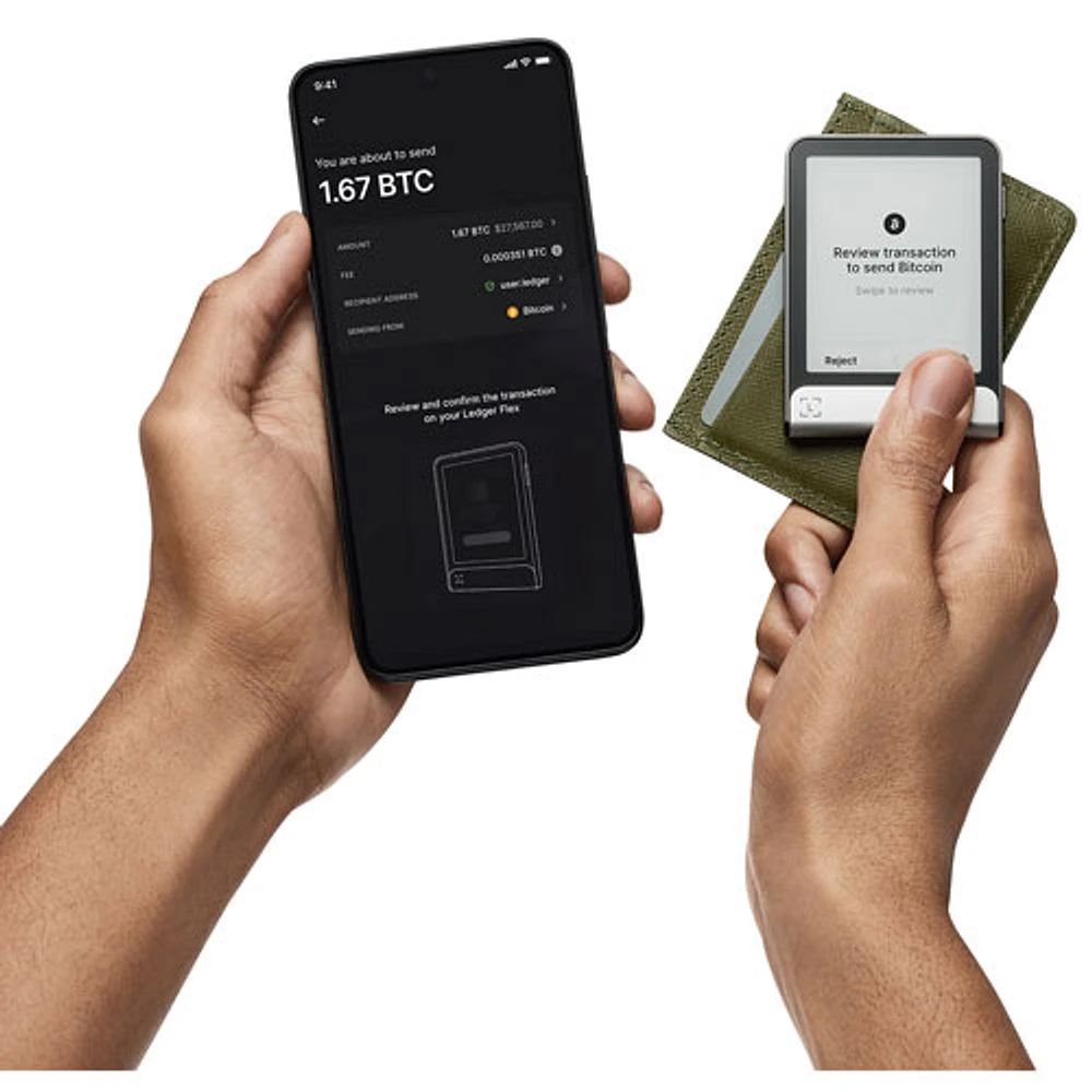Ledger Flex Crypto Hardware Wallet - Graphite