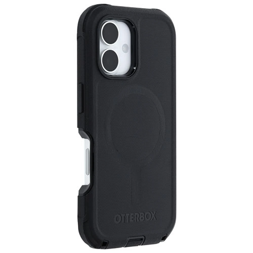 OtterBox Defender Pro Fitted Hard Shell Case with MagSafe for iPhone 16 - Black