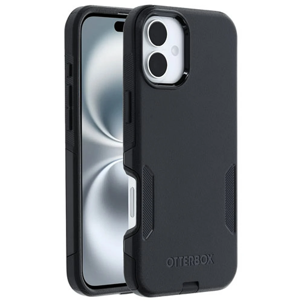OtterBox Commuter Fitted Hard Shell Case with MagSafe for iPhone 16 Plus - Black