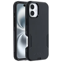 OtterBox Commuter Fitted Hard Shell Case with MagSafe for iPhone 16 Plus - Black