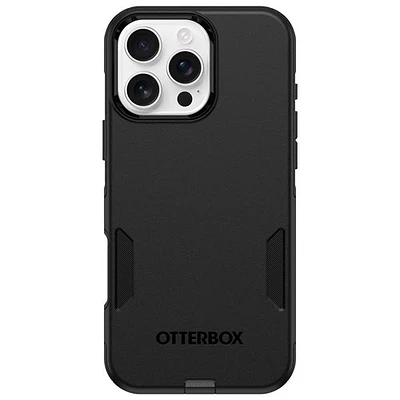 Étui rigide ajusté Commuter d'OtterBox avec MagSafe pour iPhone 16 Pro Max - Noir