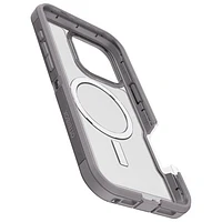 Étui rigide ajusté Defender XT d'OtterBox avec MagSafe pour iPhone 16 Pro Max - Transparent enneigé