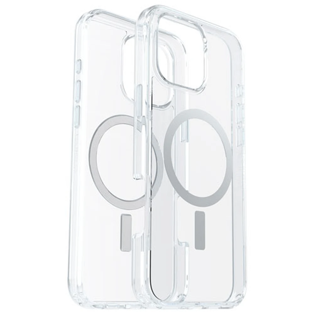 OtterBox Symmetry Fitted Hard Shell Case with MagSafe for iPhone 16 Pro Max - Clear