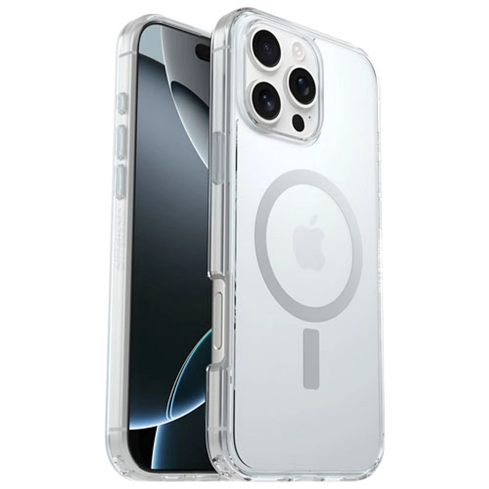 OtterBox Symmetry Fitted Hard Shell Case with MagSafe for iPhone 16 Pro Max - Clear