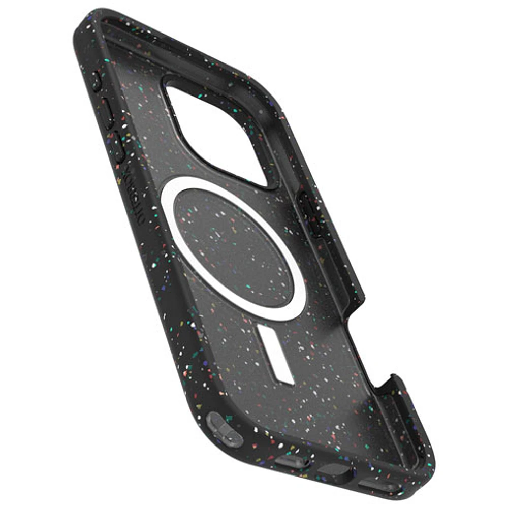 Étui rigide ajusté série Core d'OtterBox avec MagSafe pour iPhone 16 Pro Max - Nuit carnavalesque - Exclusivité de Best Buy