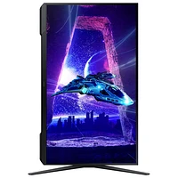 Moniteur de jeu FreeSync DEL VA HD intégrale 180 Hz de 32 po de Samsung avec temps de réponse de 1 ms (LS32DG302ENXZA) - Noir