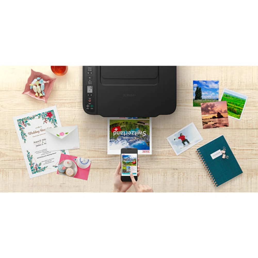 Imprimante à jet d'encre tout-en-un sans fil PIXMA TS3729 de Canon - Exclusivité de Best Buy