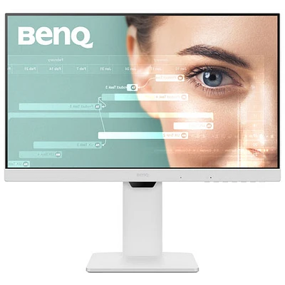 Moniteur ACL IPS HD intégrale gàg 5 ms 100 Hz 23,8 po de BenQ (GW2486TC) - Blanc