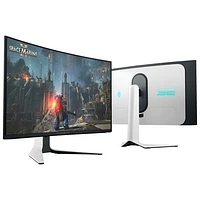 Moniteur de jeu incurvé QD DELO UHD 4K 240 Hz 0,03 ms de 32 po d'Alienware (AW3225QF) - Lumière lunaire