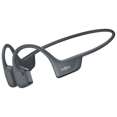 Shokz OpenRun Pro 2 Bone Conduction Open-Ear Bluetooth Headphones - Black