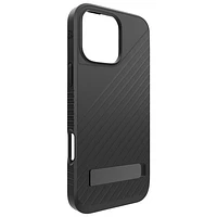 Étui rigide ajusté Denali Snap de ZAGG avec béquille pour iPhone 16 Pro Max - Noir