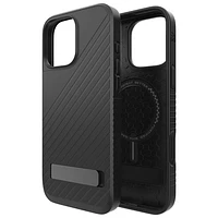 Étui rigide ajusté Denali Snap de ZAGG avec béquille pour iPhone 16 Pro Max - Noir