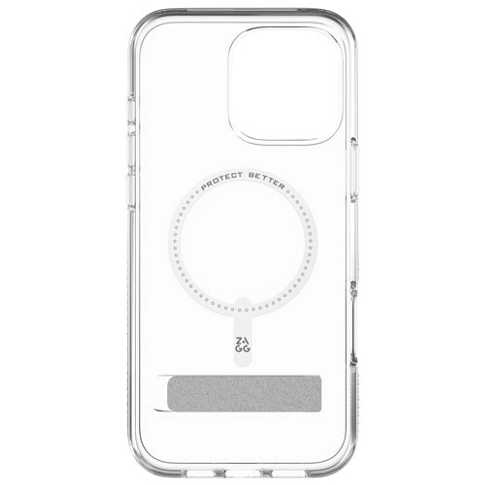 ZAGG Crystal Palace Snap Fitted Hard Shell Case with MagSafe for iPhone 16 Pro Max - Clear