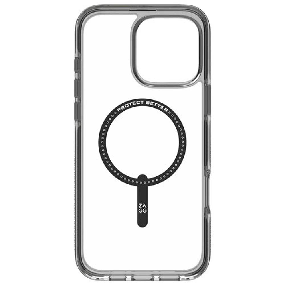 ZAGG Santa Cruz Snap Fitted Hard Shell Case with MagSafe for iPhone 16 Pro Max - Black