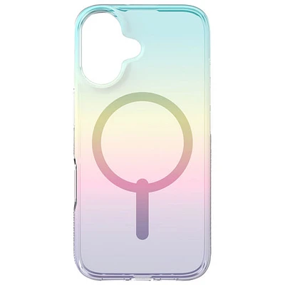 ZAGG Milan Snap Fitted Hard Shell Case with MagSafe for iPhone 16 - Iridescent