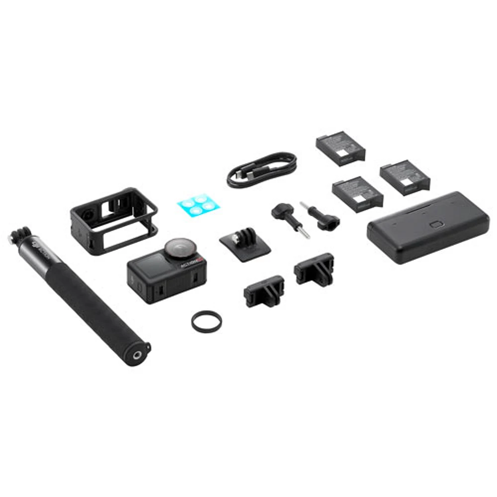 Caméra d'action 4K Osmo Action 5 Pro Adventure Combo de DJI