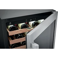 Electrolux 24" Under Counter Wine Cooler with 41 Bottle Capacity (EI24WC15VS) - Stainless Steel