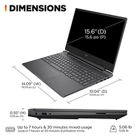 HP Victus 15.6" Gaming Laptop - Mica Silver (AMD Ryzen 5-8645HS/8GB RAM/512GB SSD/GeForce RTX 2050)