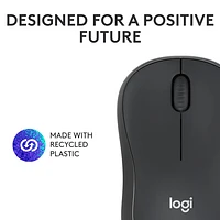 Logitech M240 Silent 4000 DPI Bluetooth Optical Mouse - Graphite