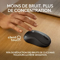 Logitech M240 Silent 4000 DPI Bluetooth Optical Mouse - Graphite