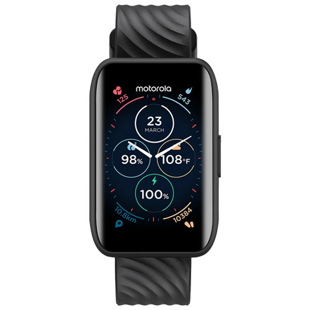 Motorola Moto Watch 40 46 x 30mm Smartwatch with Heart Rate Monitor