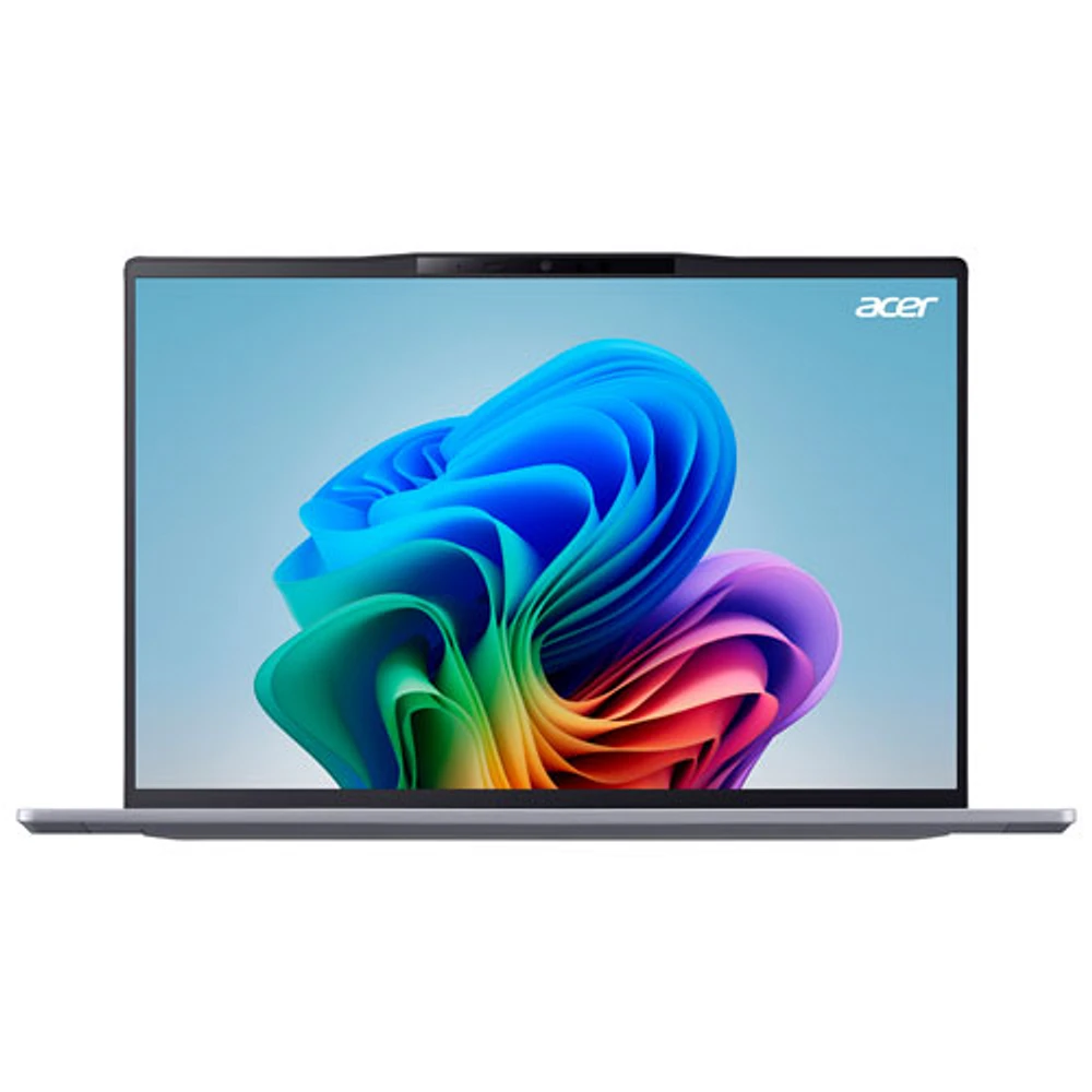 Portable 14,5 po Swift Go 14 d'Acer - Gris acier (Snapdragon X Plus Qualcomm/carte graphique Qualcomm Adreno/RAM 16 Go/SSD 512 Go/Win 11)