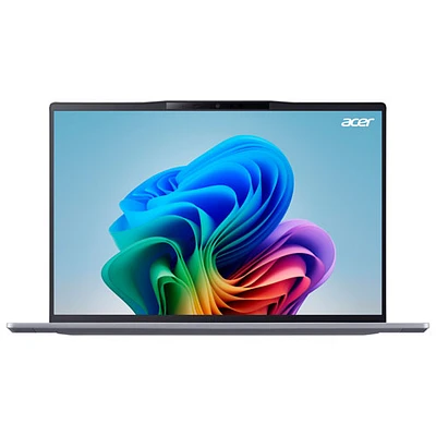Portable 14,5 po Swift Go 14 d'Acer - Gris acier (Snapdragon X Plus Qualcomm/carte graphique Qualcomm Adreno/RAM 16 Go/SSD 512 Go/Win 11)