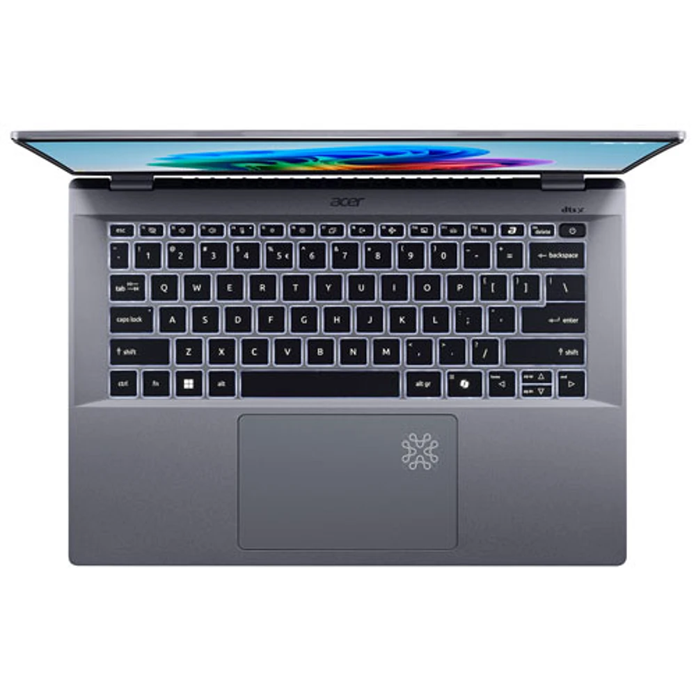 Portable 14,5 po Swift Go 14 d'Acer - Gris acier (Snapdragon X Plus Qualcomm/carte graphique Qualcomm Adreno/RAM 16 Go/SSD 512 Go/Win 11)
