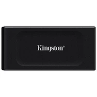 Disque dur externe USB 3.2 de 1 To XS1000 de Kingston (XS1000) - Noir