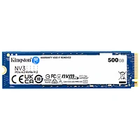 Kingston NV3 500GB NVMe PCI-e Internal Solid State Drive (NV3)