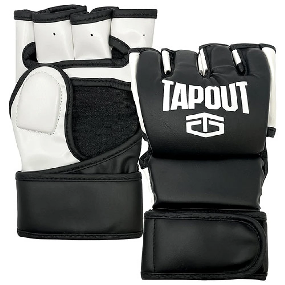 Gants d'arts martiaux mixtes de 10 oz et paire de pattes d'ours de Tapout - Paquet de 4
