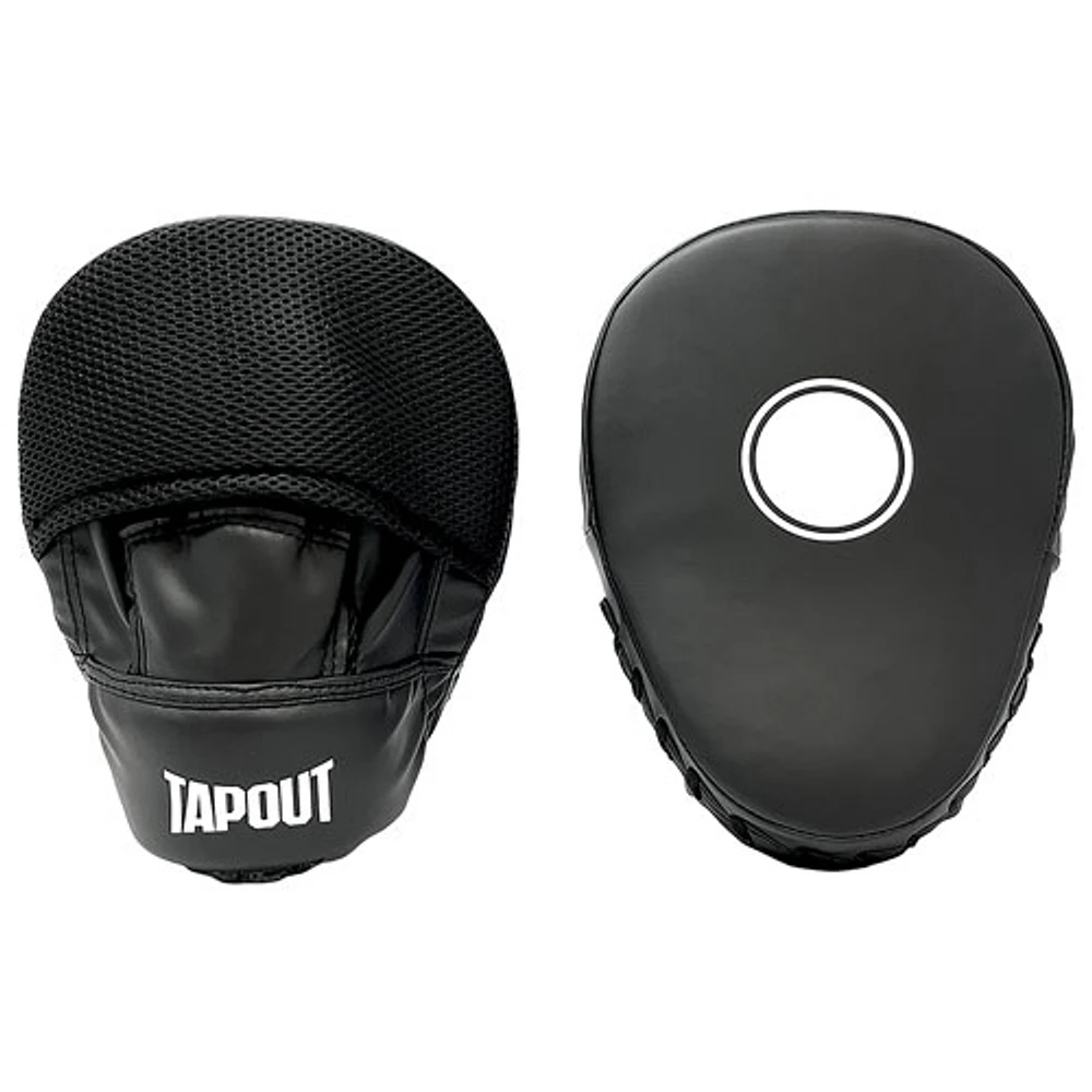 Gants d'arts martiaux mixtes de 10 oz et paire de pattes d'ours de Tapout - Paquet de 4