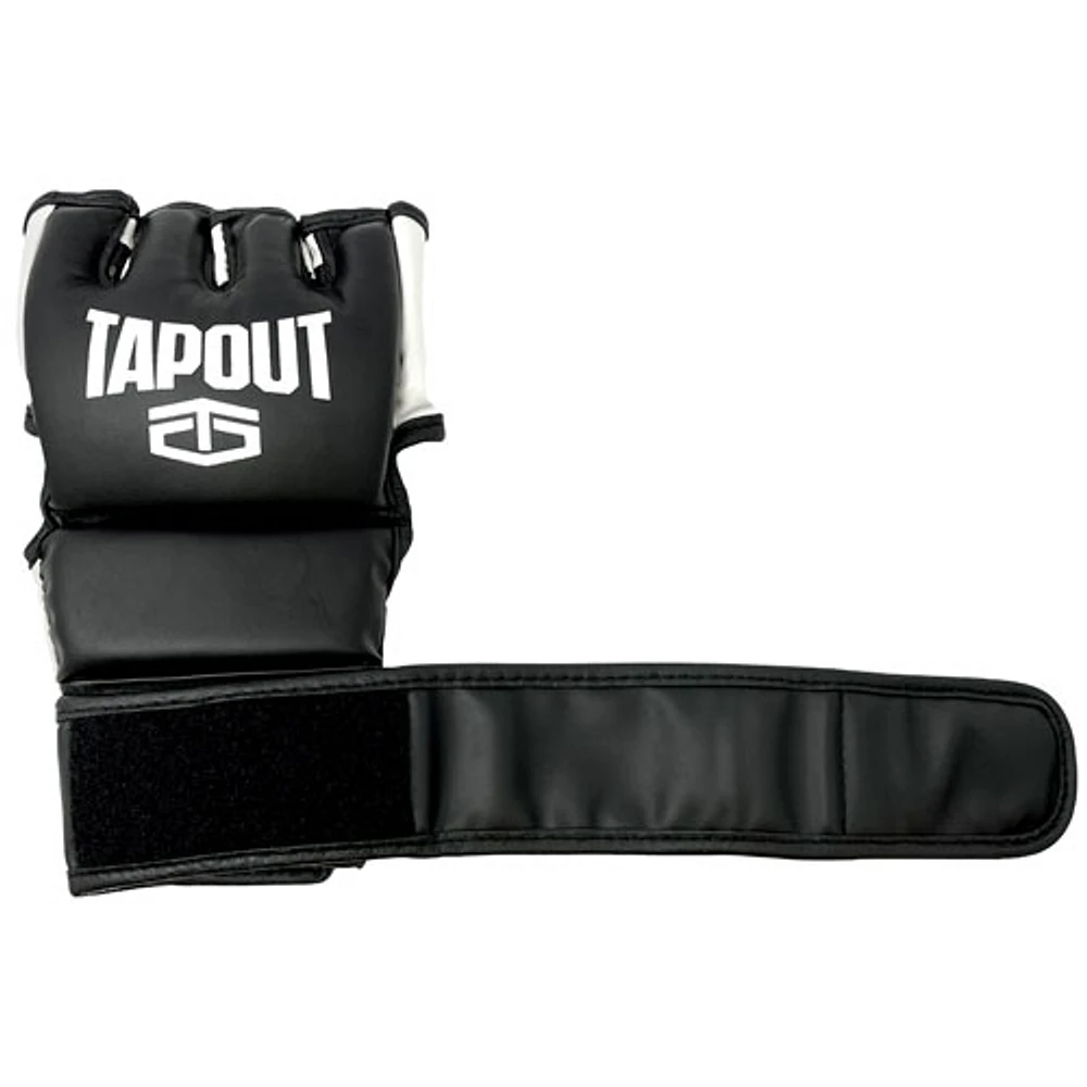 Gants d'arts martiaux mixtes 10 oz de Tapout - Noir