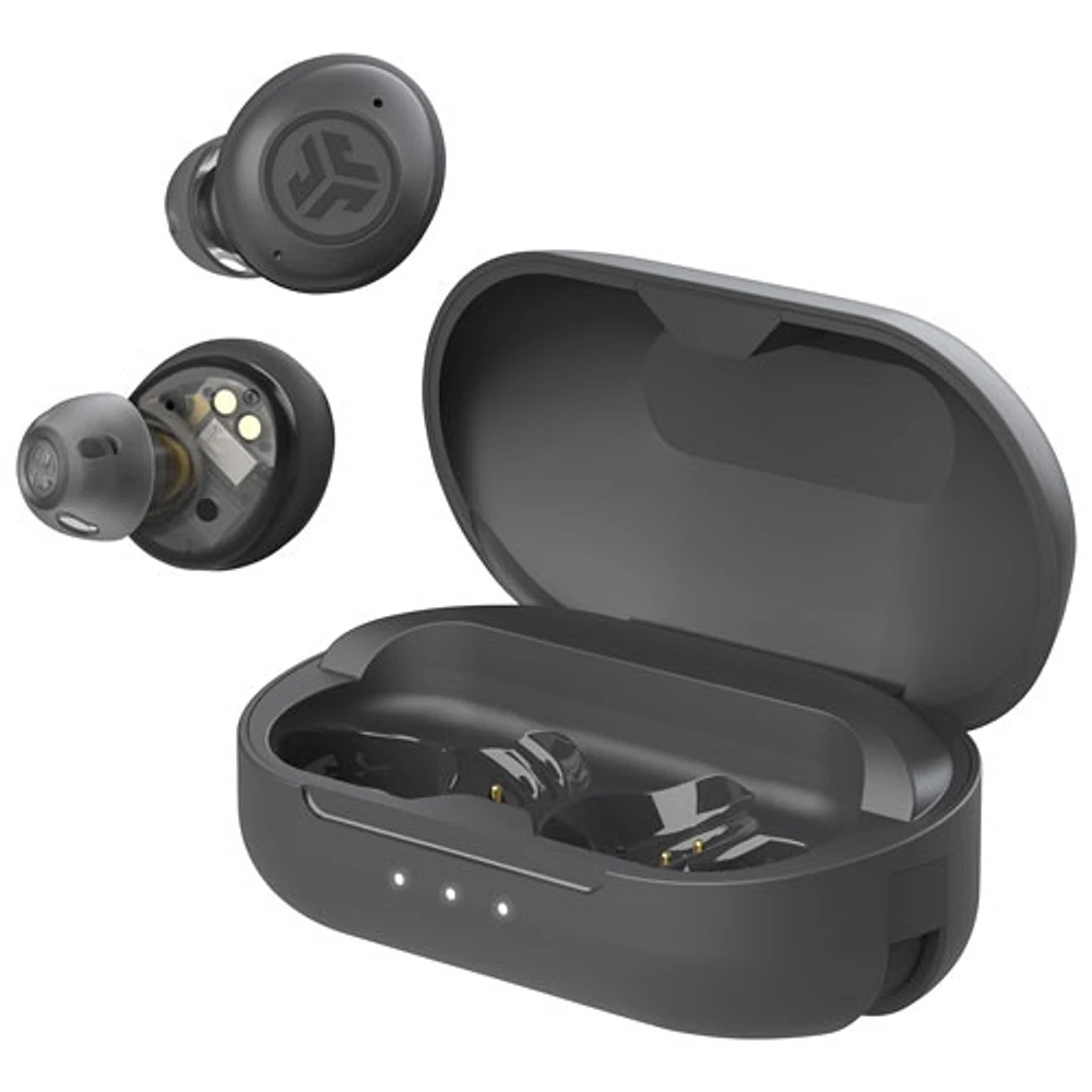 JLab Hear OTC True Wireless Hearing Amplifiers - Graphite